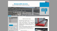 Desktop Screenshot of metalpromnb.com